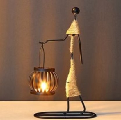 Vintage-Inspired Candle Holder