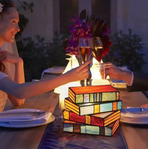Creative Colorful Book Lamp