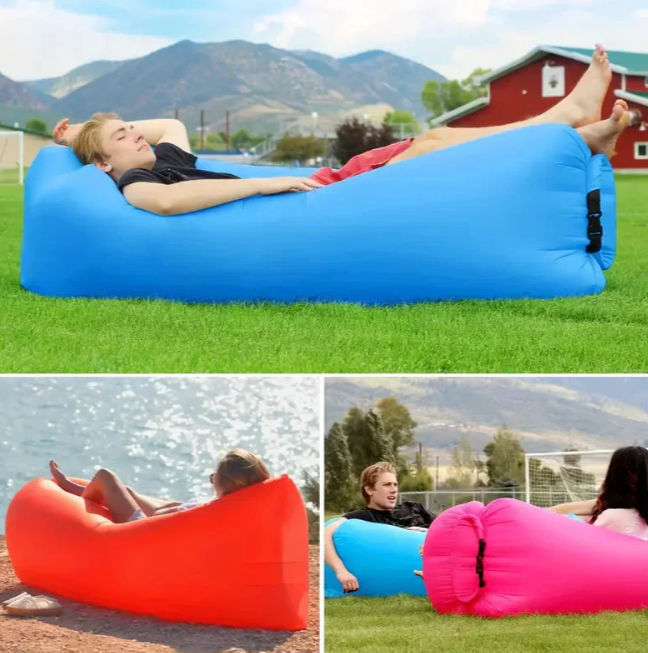 Air-Filled Reclining Chair For On The Go