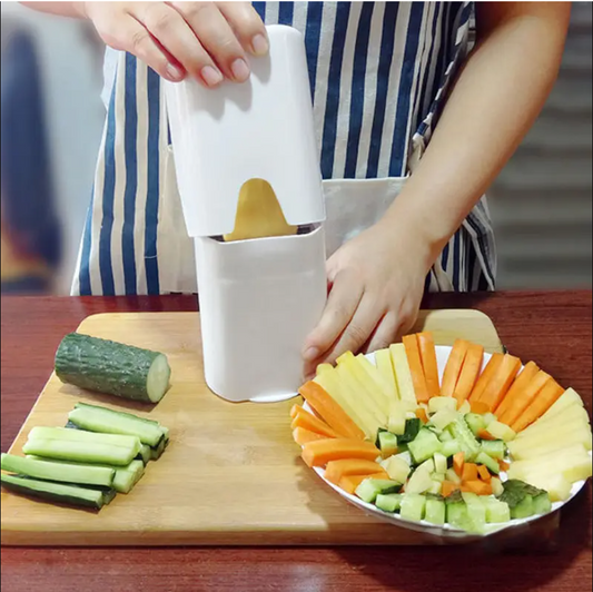 Simple vegetable cutter helper