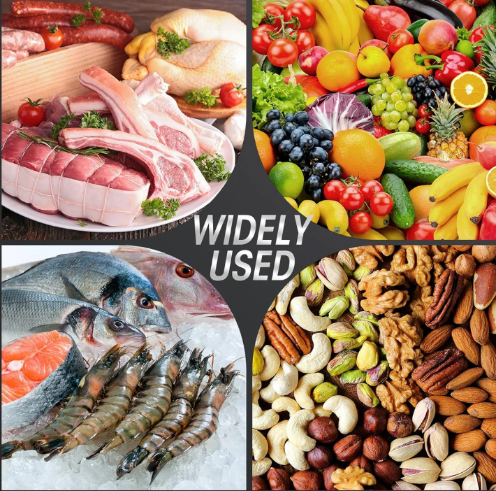 Multifunctional 8-in-1 Vacuum Sealer with Integrated Film Cutter