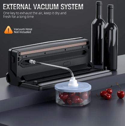 Multifunctional 8-in-1 Vacuum Sealer with Integrated Film Cutter