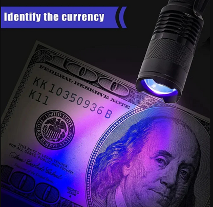 Uv Led Torch - Ultraviolet Light For Stain Detection And Pet Urine Detection