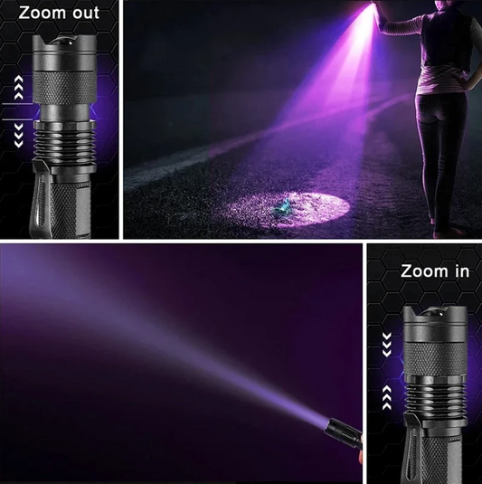 Uv Led Torch - Ultraviolet Light For Stain Detection And Pet Urine Detection