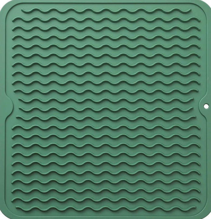Sustainable Silicone Drip Mat - Versatile and Heat-Resistant