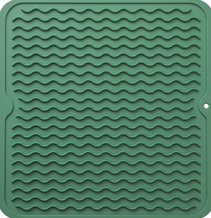 Sustainable Silicone Drip Mat - Versatile and Heat-Resistant