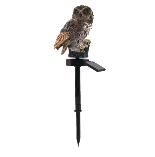 Solar Owl Garden Light