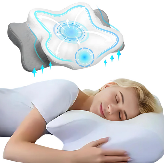 Ergonomic Sleep Pillow with 3D Design