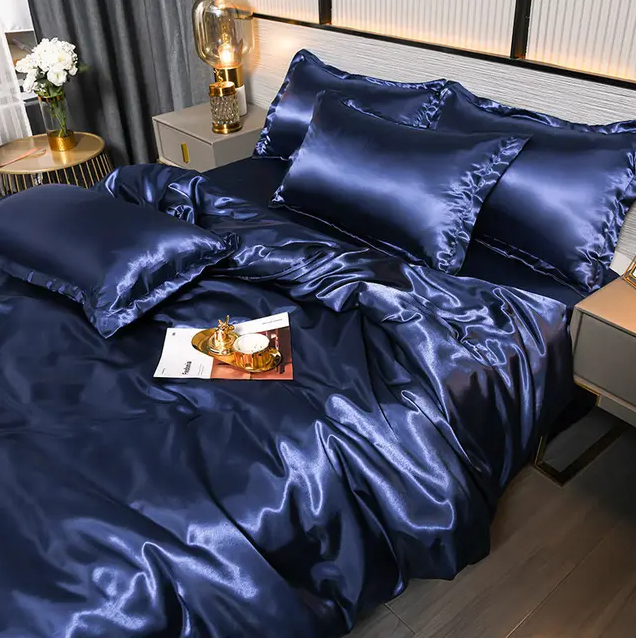 Premium Plain Satin Bed Linen