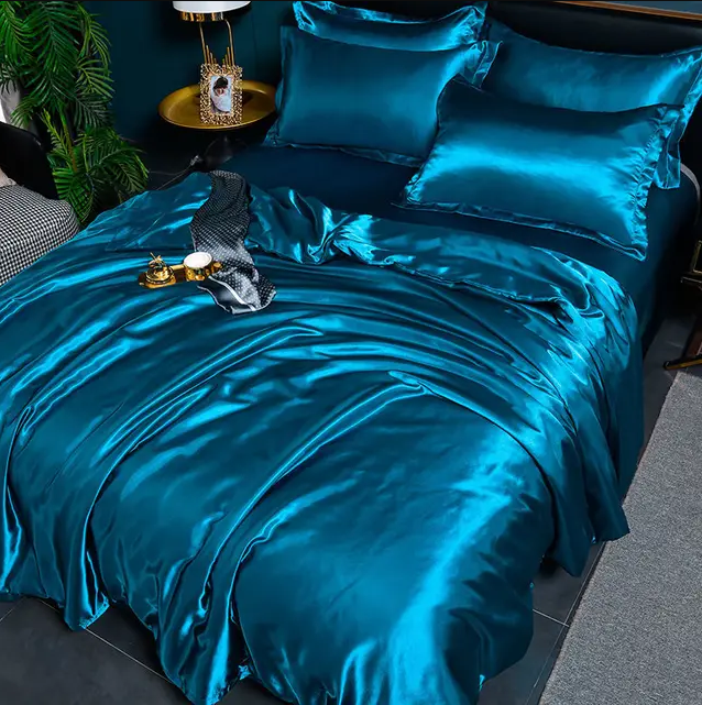 Premium Plain Satin Bed Linen