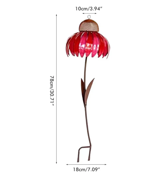 Bird Feeder Station In Flower Design