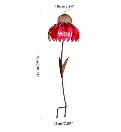 Bird Feeder Station In Flower Design