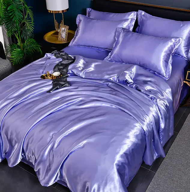 Premium Plain Satin Bed Linen