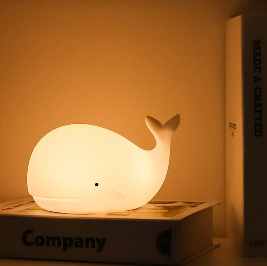 Charming Color Changing Whale Night Light