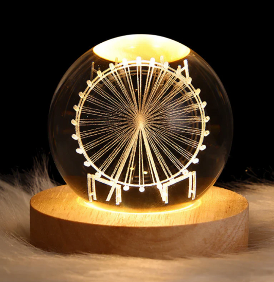 3d Crystal Mood Light