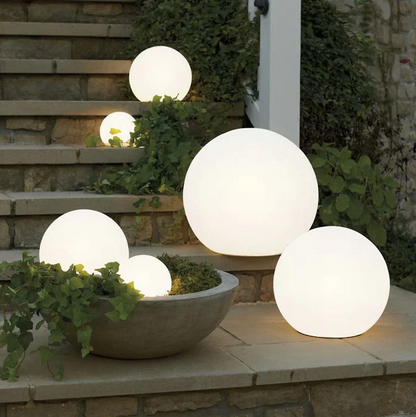 Round Garden Lamp