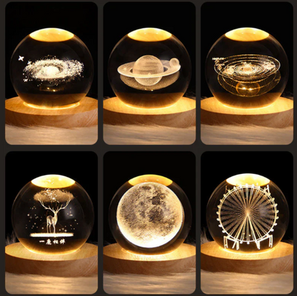 3d Crystal Mood Light