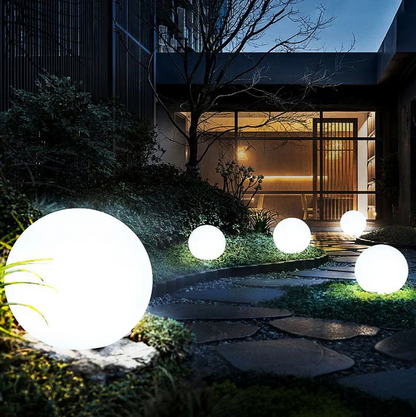 Round Garden Lamp