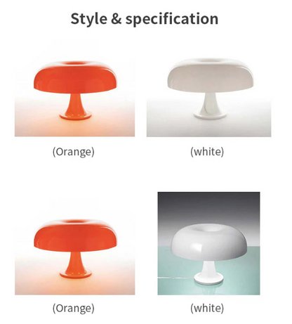 Modern Designer LED Mushroom Table Lamp – Minimalist for Bedroom & Living Room