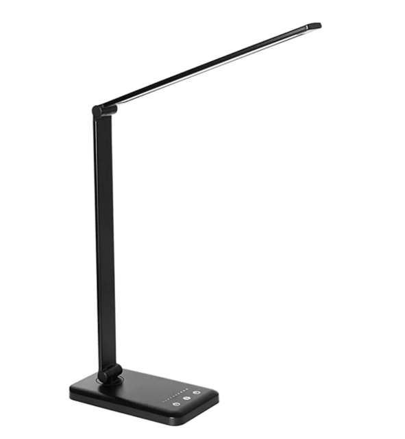 Contemporary Adjustable Led Table Lamp With Charging Function