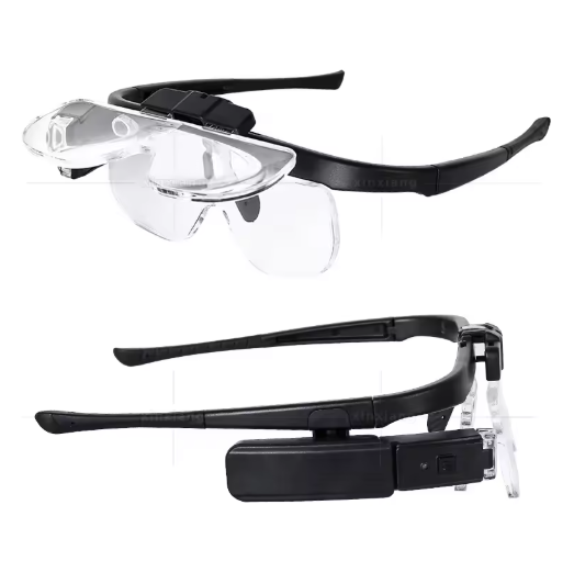 Head-mounted Magnifying Glass