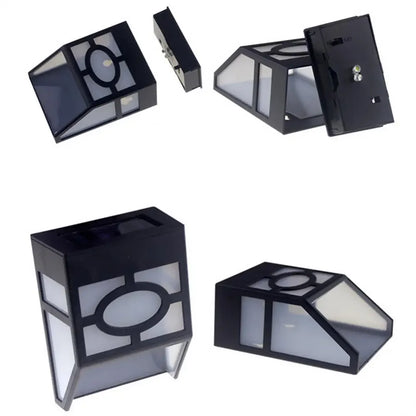 Solar Wall Light with Led - Modern Outdoor Lighting for Garden & Terrace , Wall Lights