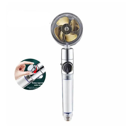 360 ° Swivelling Shower Head With Water Saving & High Pressure Function