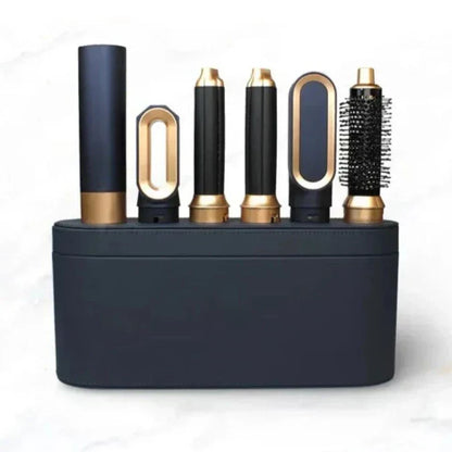 5-in-1 Hair Straightener And Styler  With Ion Technology For Shiny Hair