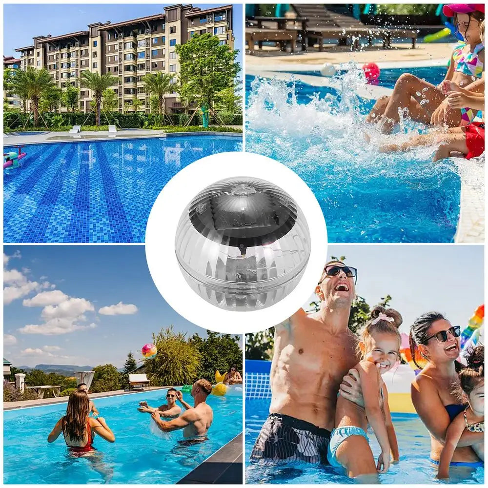 Solar Led Garden Spheres - Waterproof Solar Lights For Outdoor Decoration And Pond Lighting