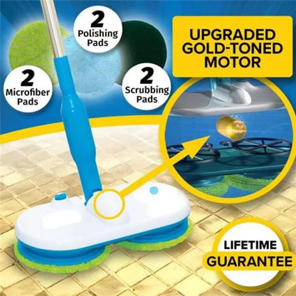 Cordless Electric Mop With Reusable Pads