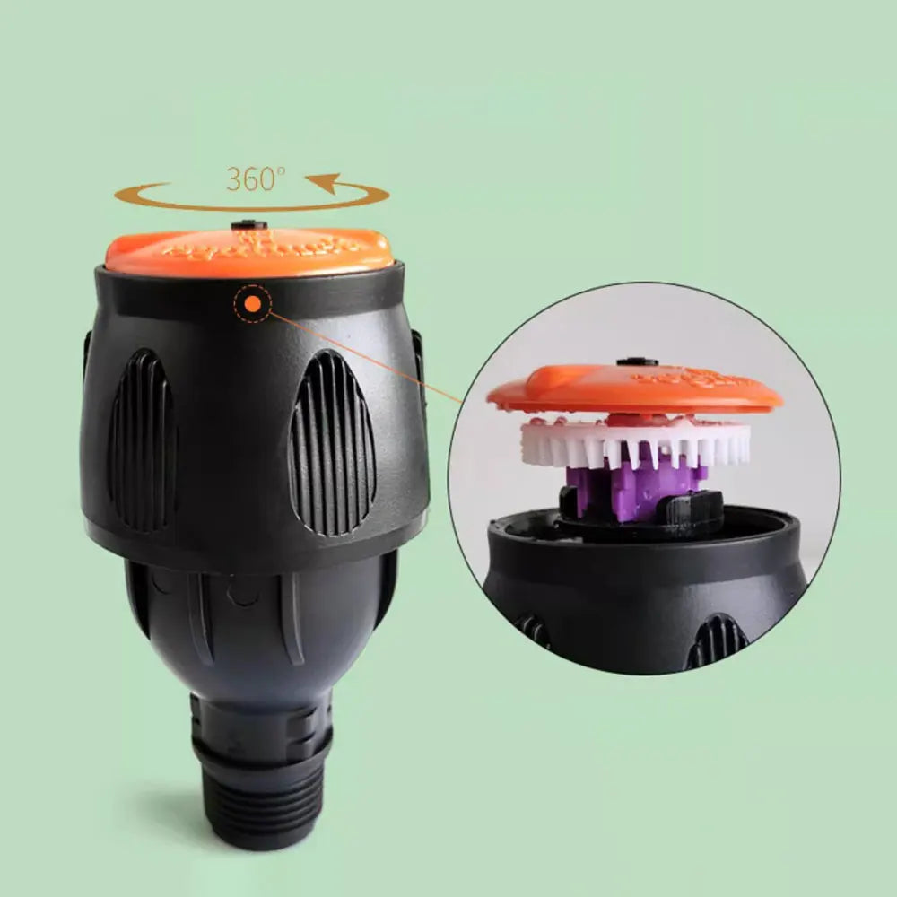 Automatic Rotating Garden Sprinkler with Retractable Tripod for the Garden