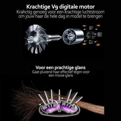 5-in-1 Hair Straightener And Styler  With Ion Technology For Shiny Hair