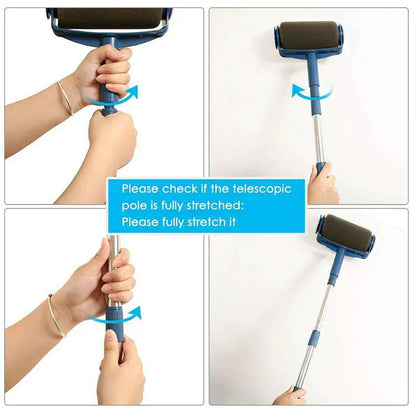 Paint Roller Set With Accessories ( 6 Pieces )
