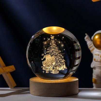 Luminous Moon Crystal Ball