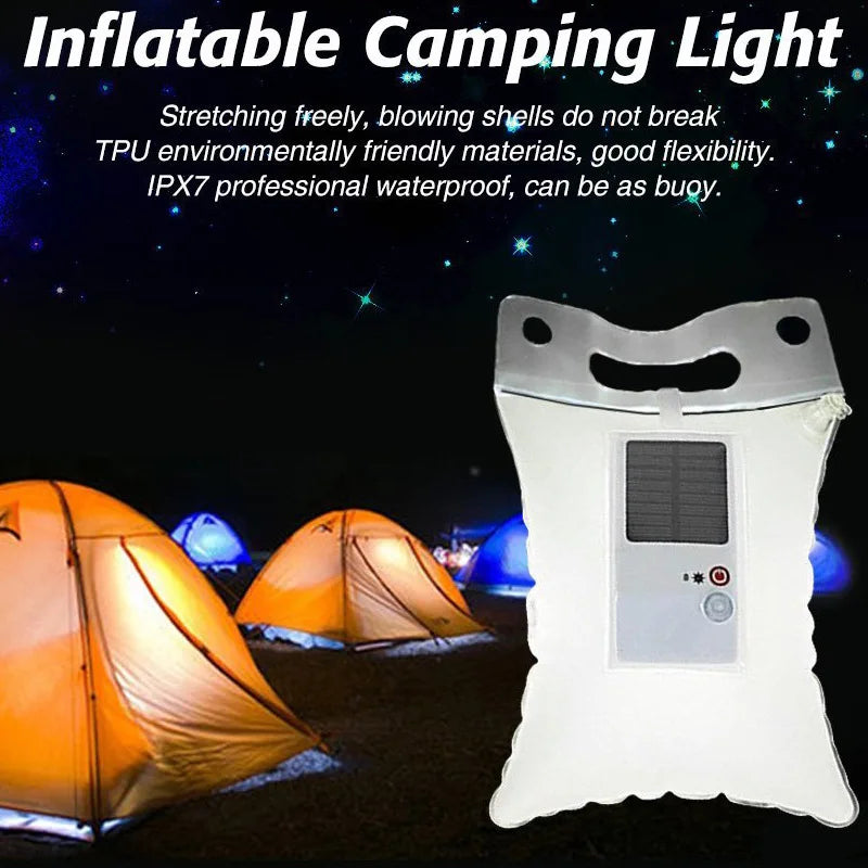 Solar Lamp In Transparent Bag - Energy - Saving LED Lamp For Garden And Outdoor Use