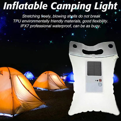 Solar Lamp In Transparent Bag - Energy - Saving LED Lamp For Garden And Outdoor Use