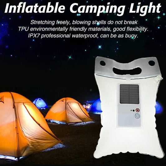 Solar Lamp In Transparent Bag - Energy - Saving LED Lamp For Garden And Outdoor Use