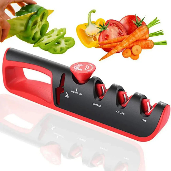 Multifunctional 4 - In-1 Knife Sharpener - Professional Sharpener ( 1 + 1 Free )