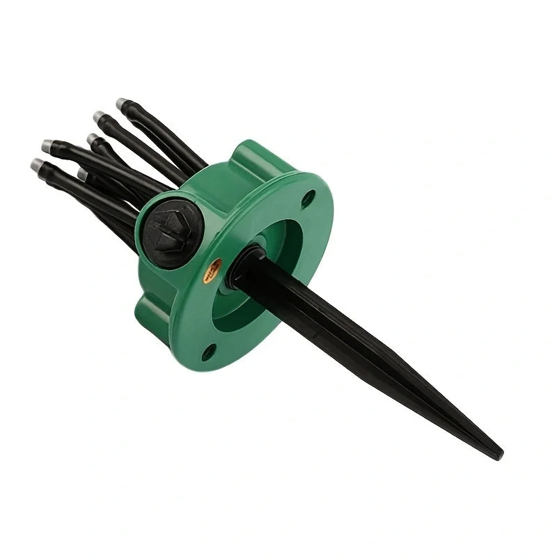 12 - In-1 Garden Irrigation System - Adjustable Sprinkler with 360 - Degree Irrigation