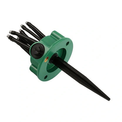 12 - In-1 Garden Irrigation System - Adjustable Sprinkler with 360 - Degree Irrigation