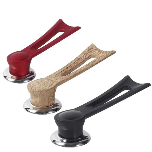 Replacement Handle For Pot Lid - Wooden Design With Stainless Steel Base