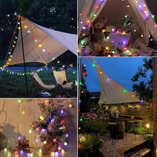 Solar - Powered Fairy Lights For Outdoor Use