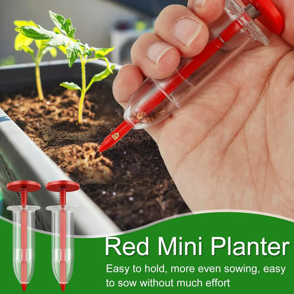 Needle Seed Spreader for Garden - Precise Plant Seed Dispenser for Uniform Sowing