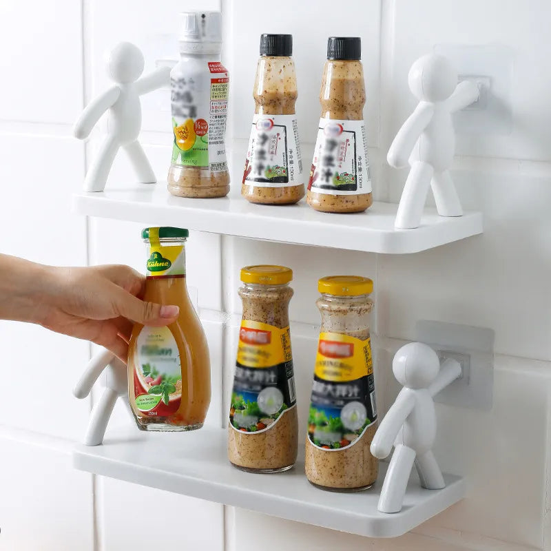 Intelligent Storage Space Organiser with Functional Shelves - Space - Saving and Practical
