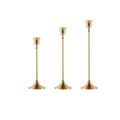 Premium Golden Candlelight Holder