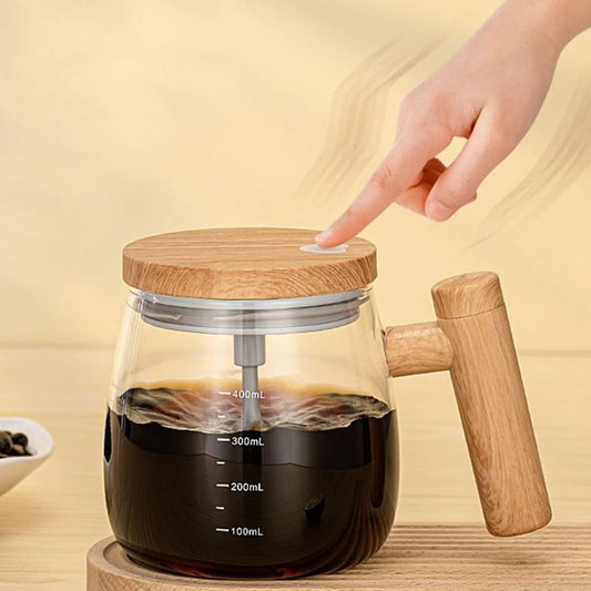 2-in-1 Wooden Mixing Cup