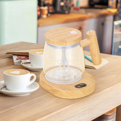 2-in-1 Wooden Mixing Cup