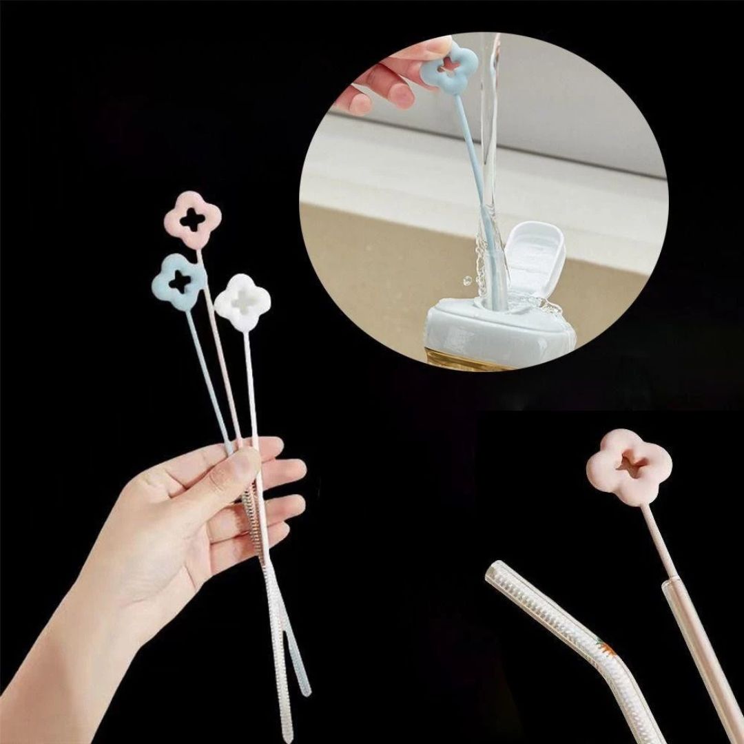 Straw Cleaning Brush Set Of 3
