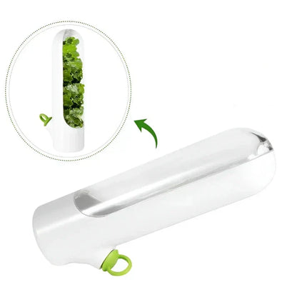 Airtight Herb Container For Longer Freshness And Space - Saving Storage