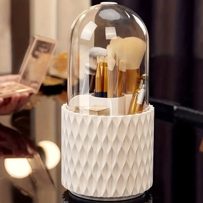 Luxury Make - Up Brush Holder With Protective Cover